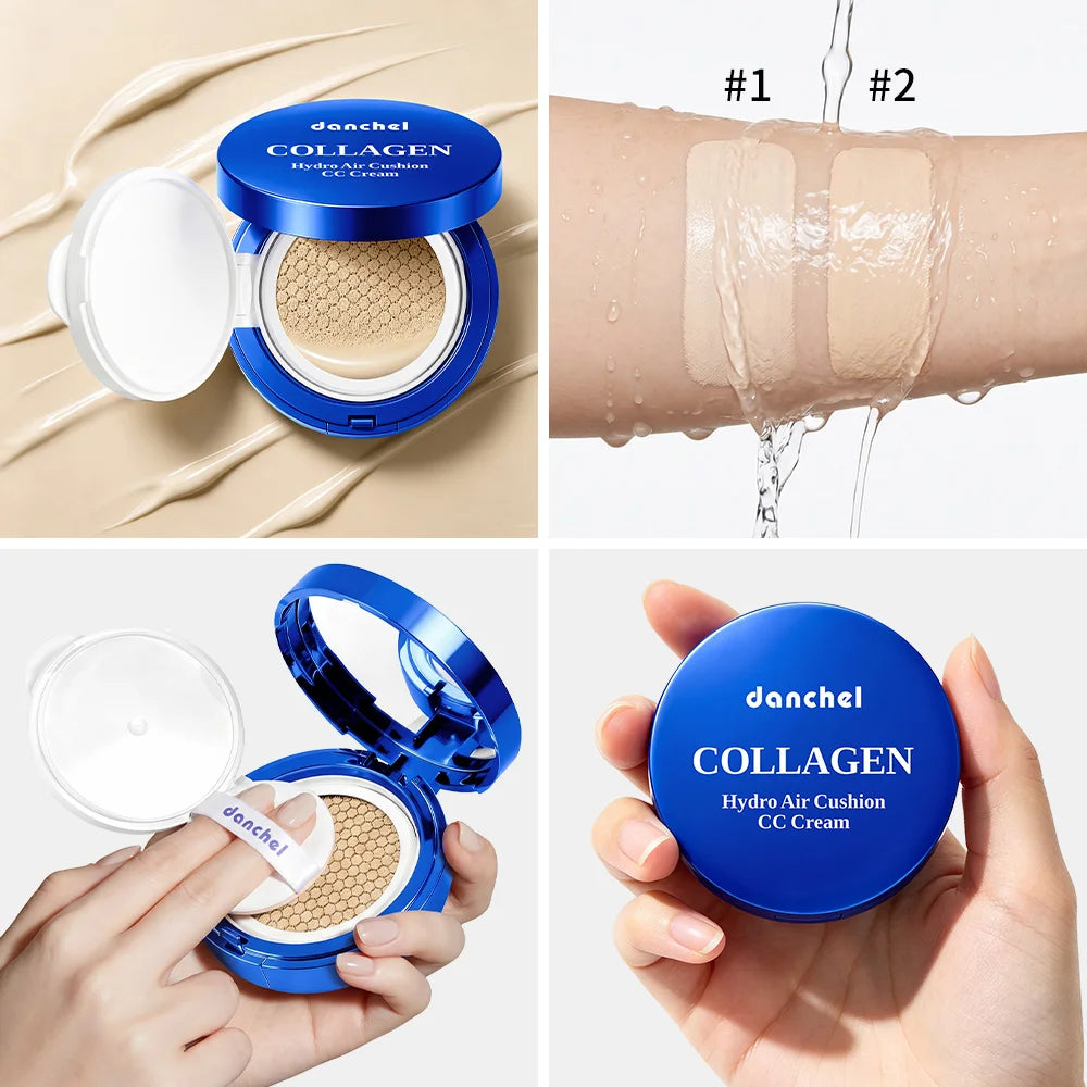 Collagen Hydro Air Cushion CC Cream for Long-Lasting Hydrating Makeup