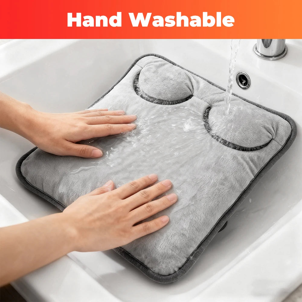 Electric Heated Foot Warmer with Adjustable Temperature and Timer - 11