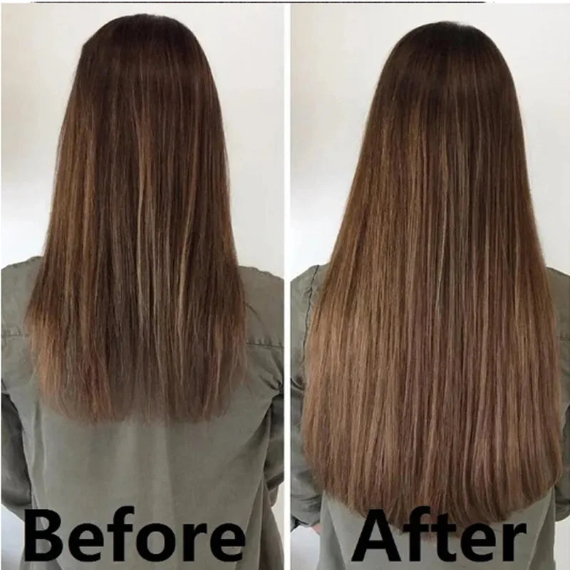 24-Inch Straight Clip-In Hair Extensions for Daily Volume