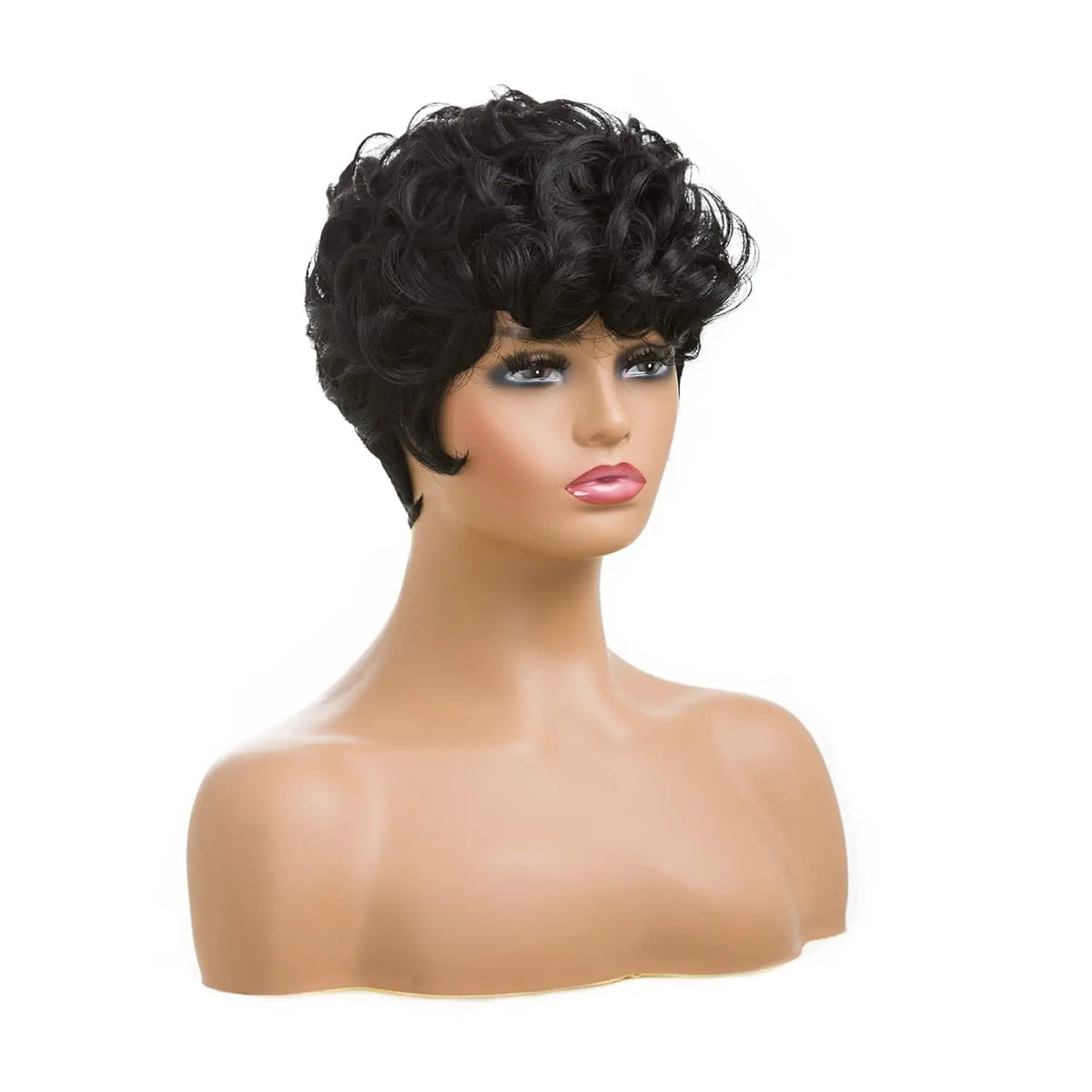 Short Curly Pixie Cut Wig for Daily Wear