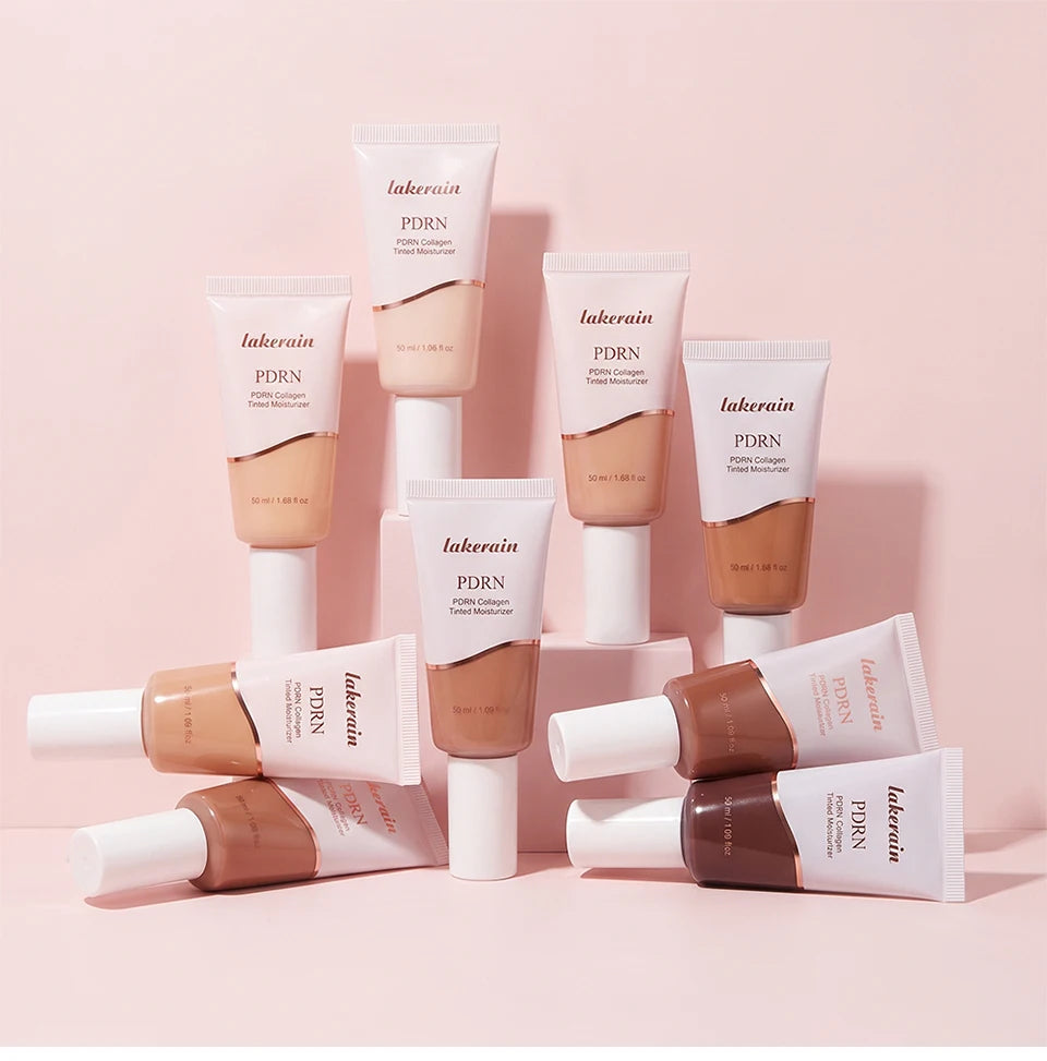 PDRN Collagen Tinted Moisturizer for All-Day Radiant Skin and Coverage - 17