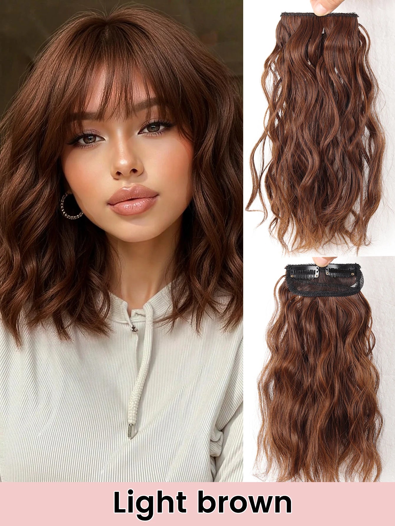Volumizing Clip-In Hair Extensions for Instant Fuller Hair - 25