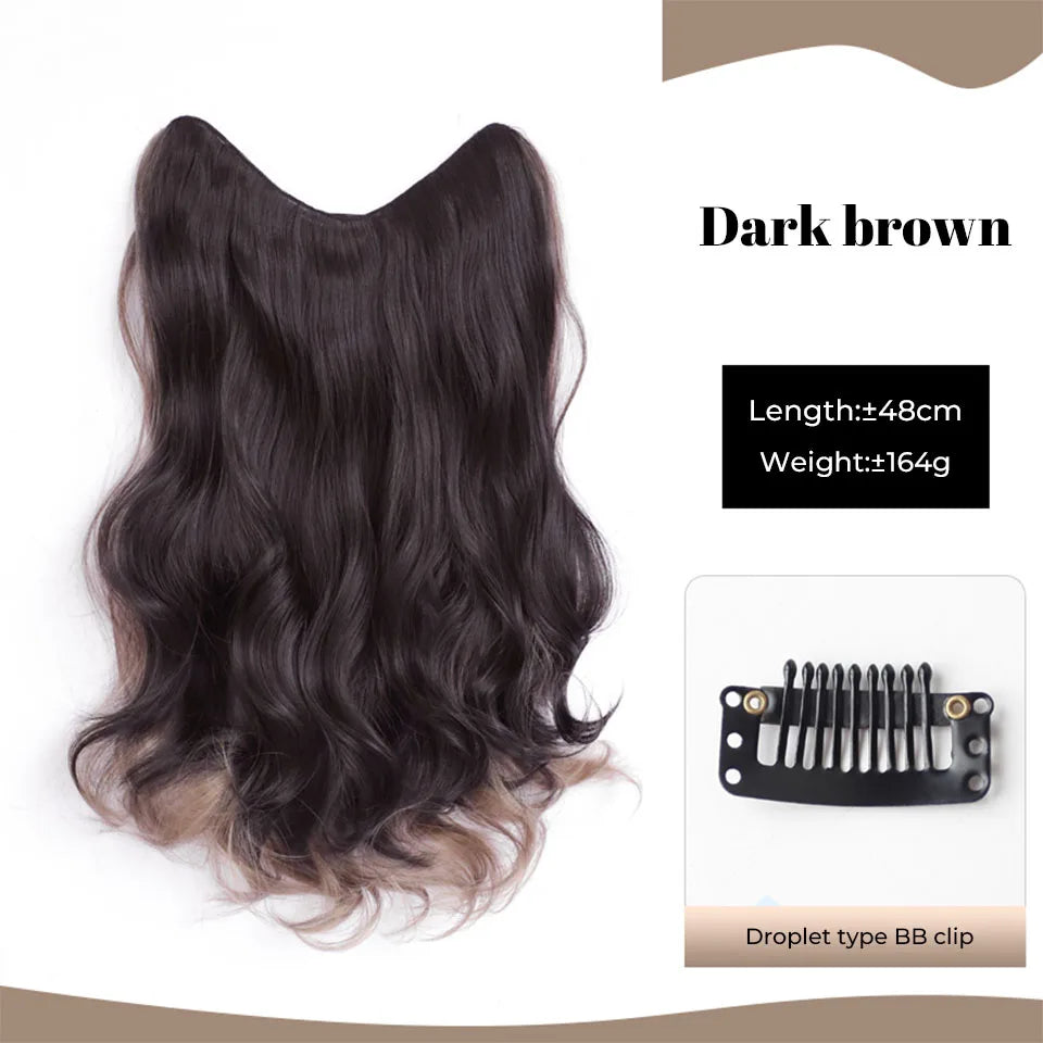 Wavy Clip-In Hair Extensions for Voluminous Styles