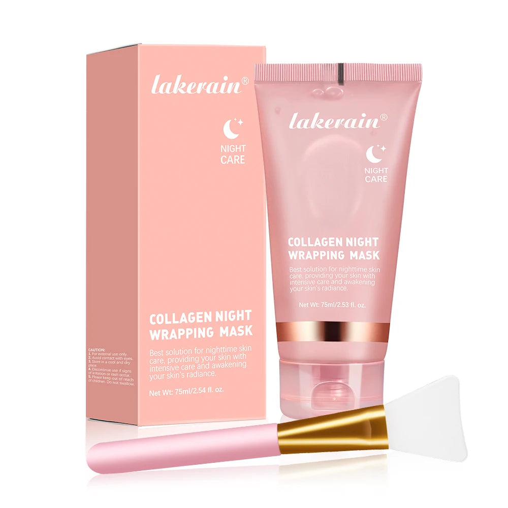 Collagen Peel-Off Night Mask for Face Firming and Deep Hydration