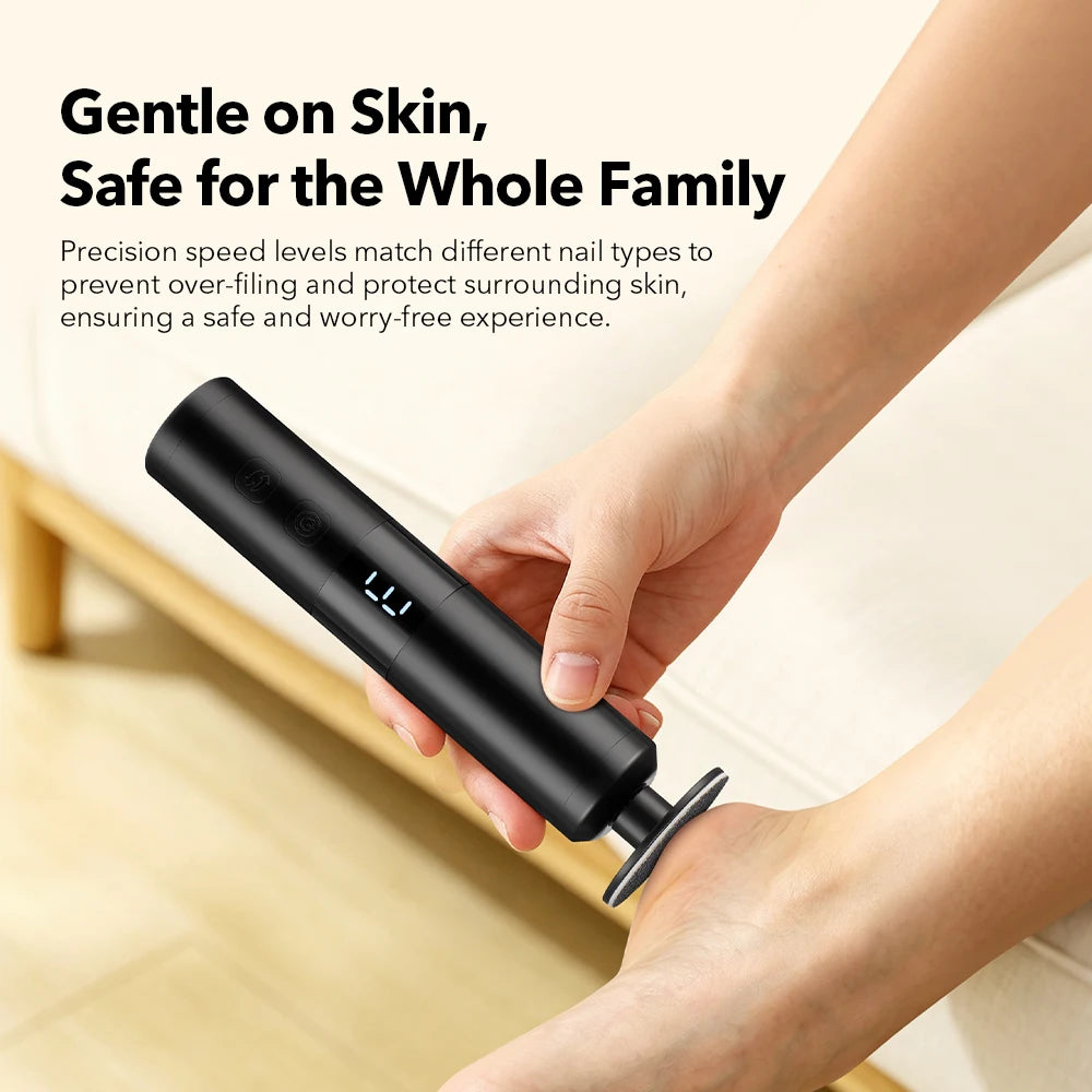 Rechargeable Electric Callus Remover and Pedicure Tool for Smooth Heels - 10