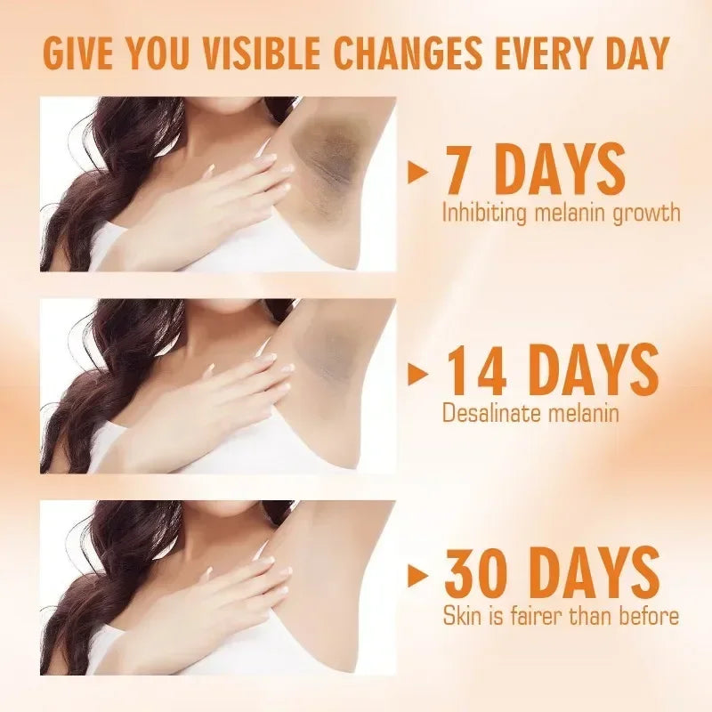 Vitamin C Brightening Cream for Dark Spots Underarms Elbows and Knees - 4