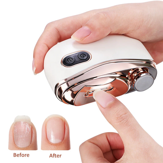 Automatic Electric Nail Clipper with LED Light for Safe Easy Trimming