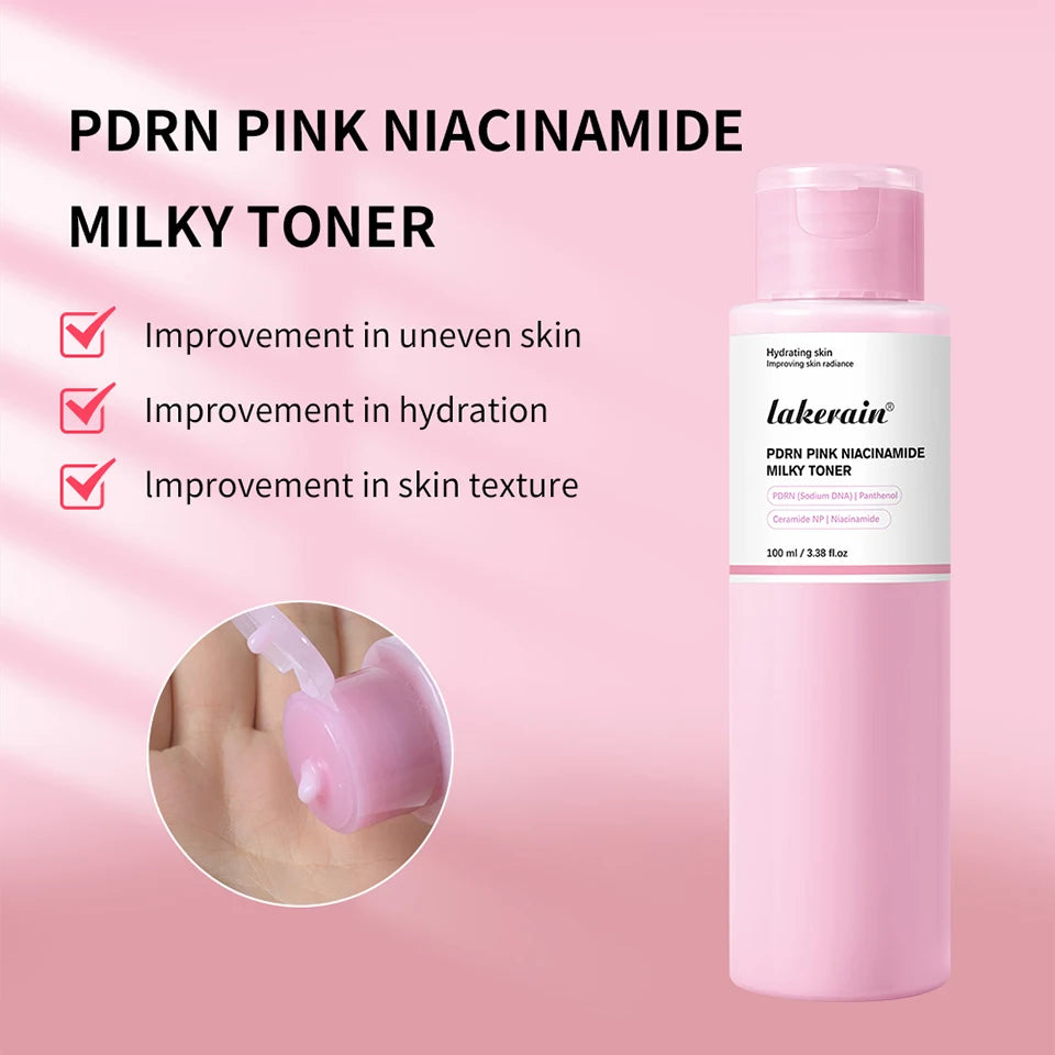 PDRN Niacinamide Milky Toner for Deep Hydration and Glowing Radiant Skin - 9