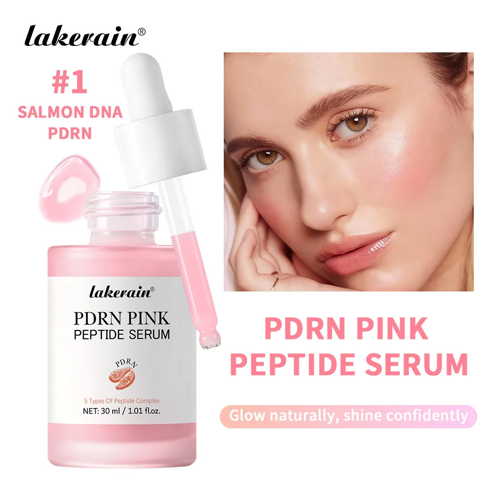 Salmon DNA PDRN Pink Peptide Serum for Radiant Hydrated Skin - 1