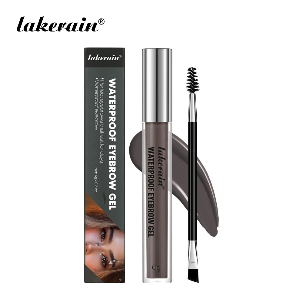 Waterproof Liquid Eyebrow Gel Set for Long-Lasting Natural Defined Brows