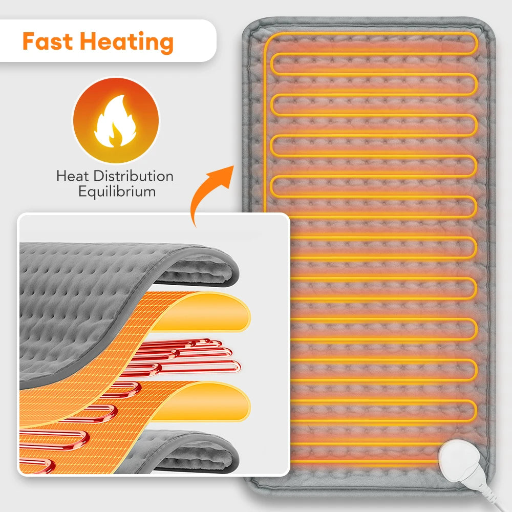 Electric Heating Pad for Muscle Pain Relief and Relaxation - 7
