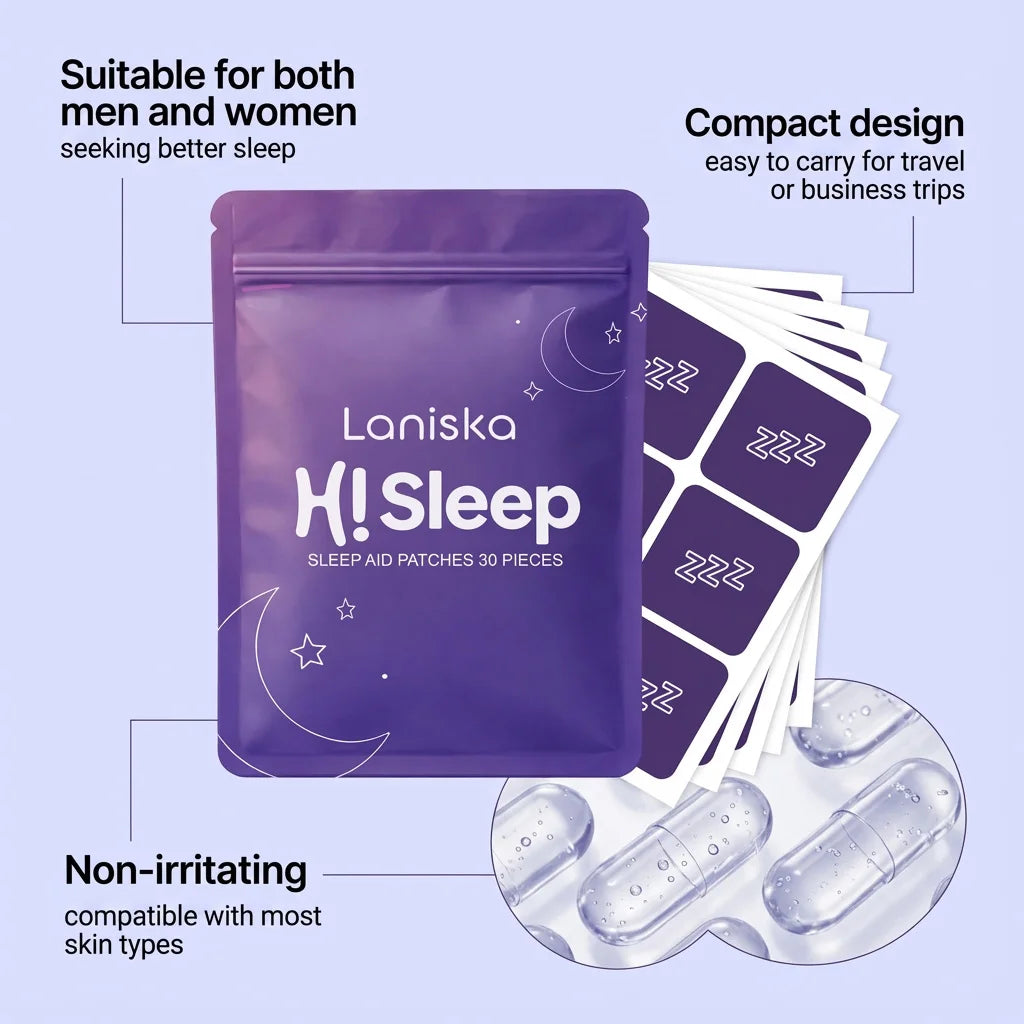 Natural Sleep Aid Patches for Better Rest and Insomnia Relief - 8