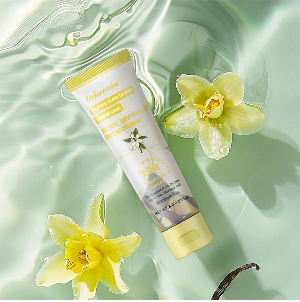 Long-Lasting Invisible Body Deodorant Cream for All-Day Freshness