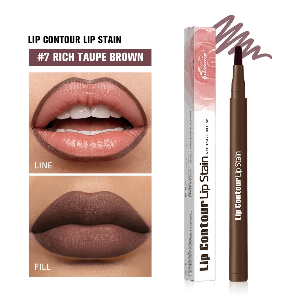 Dual-Sided Long-Lasting Lip Contour Stain and Liner Pen - 41
