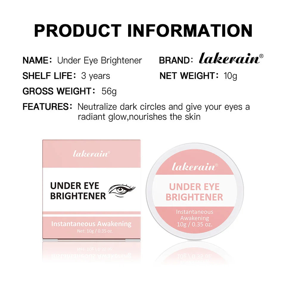 Hydrating Under Eye Brightener Concealer for Radiant Dark Circle Correction - 16