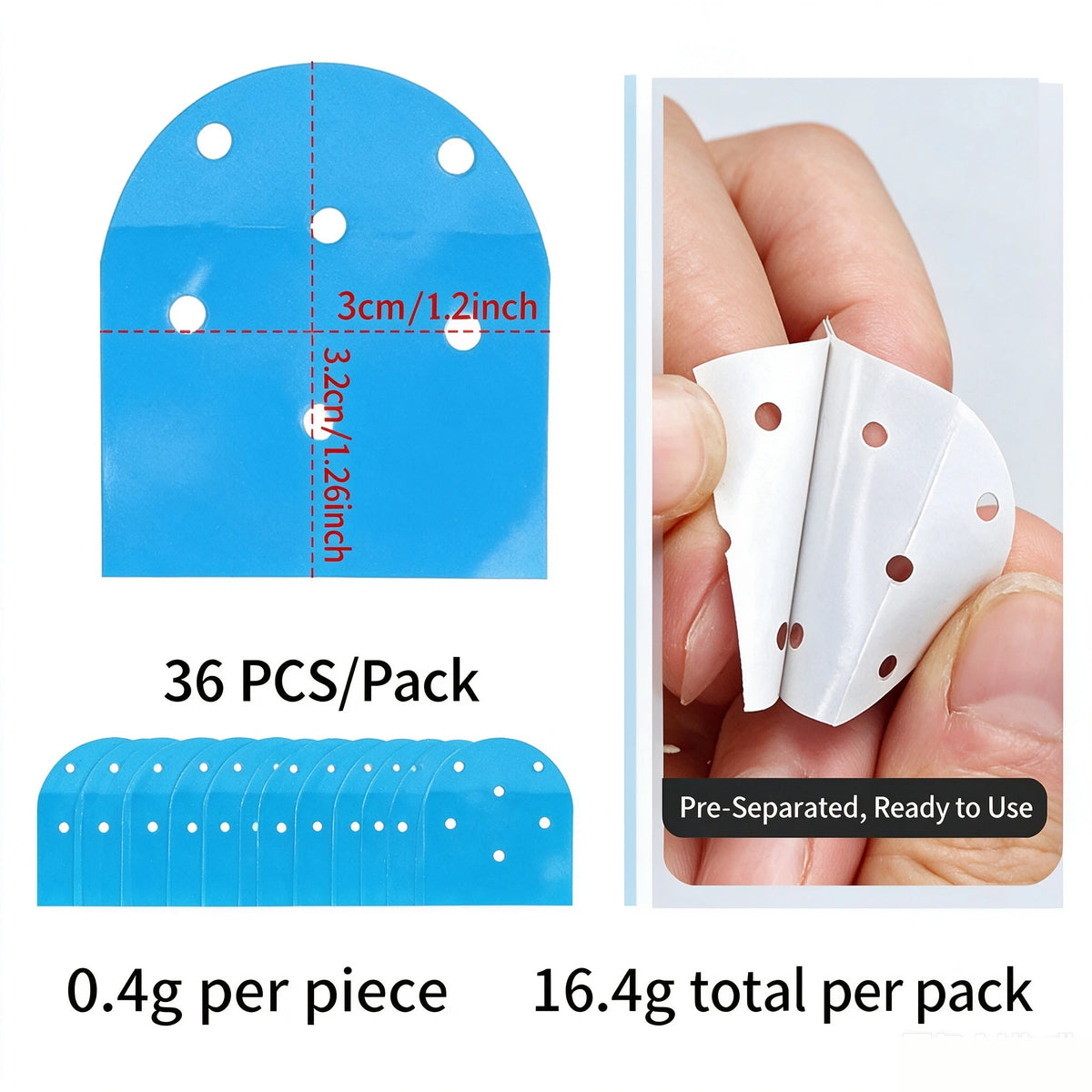 Waterproof Double-Sided Wig Adhesive Tape Strips