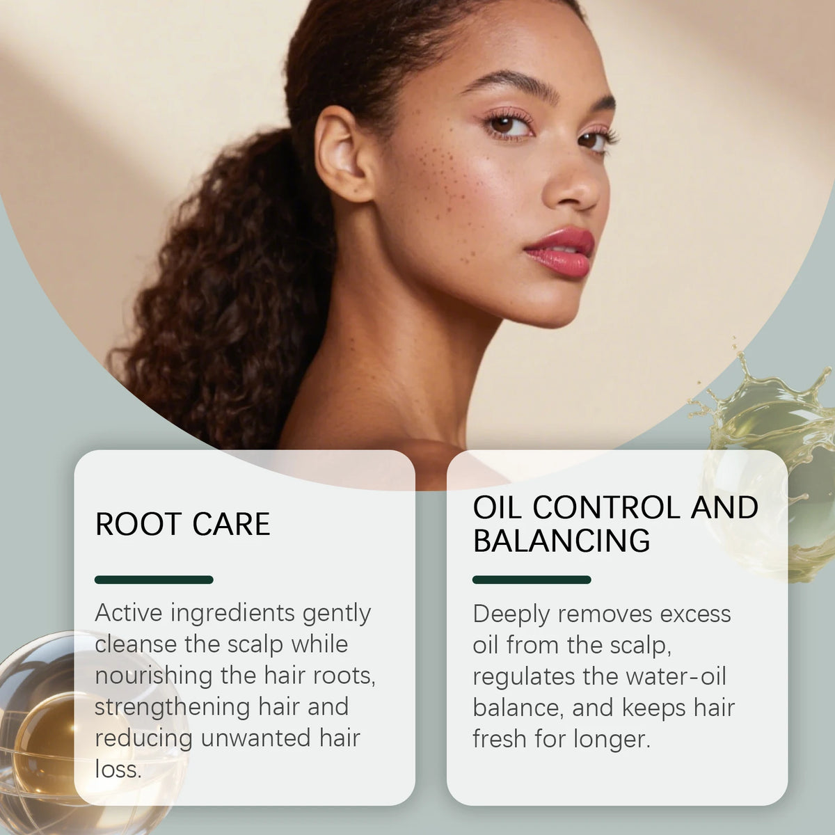 Herbal Triangle Shampoo Bar for Hair Growth and Deep Scalp Cleansing