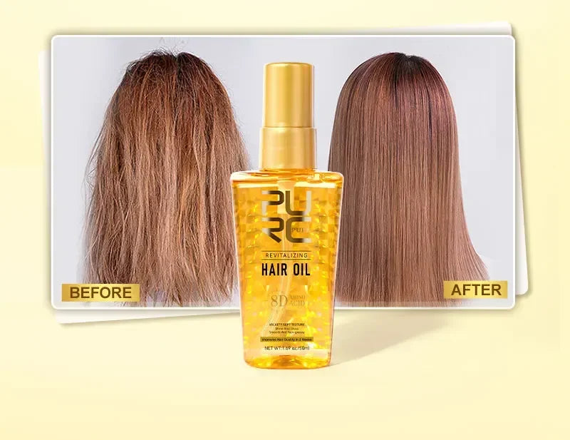Amino Acid Revitalizing Hair Oil for Smooth and Frizz-Free Shine - 16