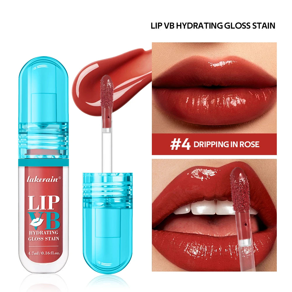 Hydrating Gloss Lip Stain with Vanilla Flavor for Long-Lasting Moisture - 23