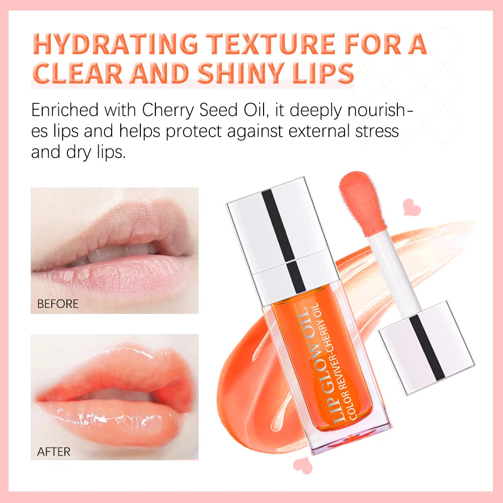 Crystal Jelly Moisturizing Lip Oil for Hydrated and Plump Looking Lips - 3