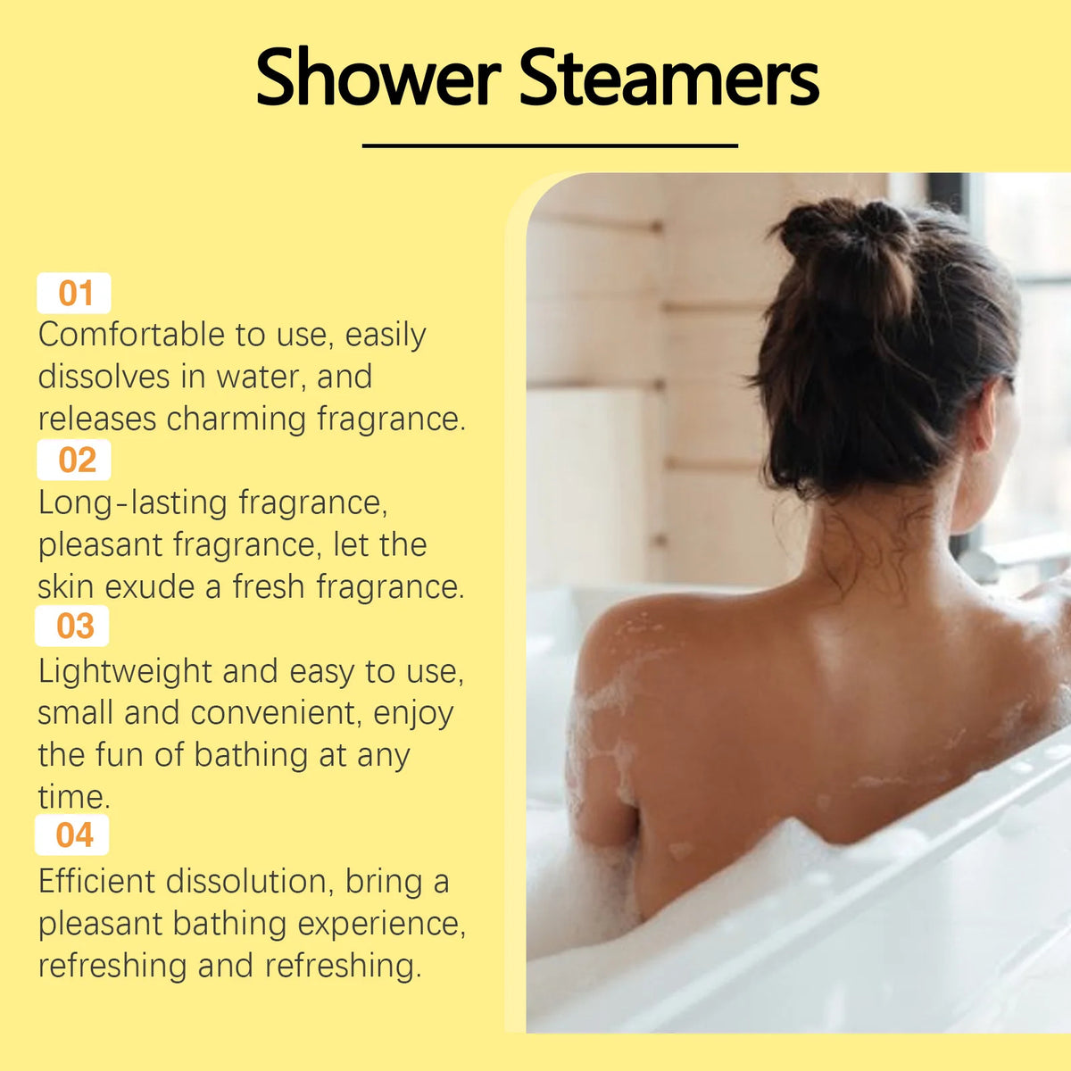 Aromatherapy Shower Steamers for Stress Relief and Relaxation