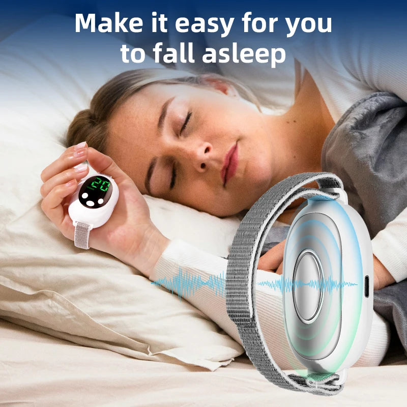 Microcurrent Handheld Sleep Aid Device for Stress and Anxiety Relief