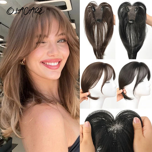 Clip-in Synthetic Hair Bangs for Instant Volume and Style