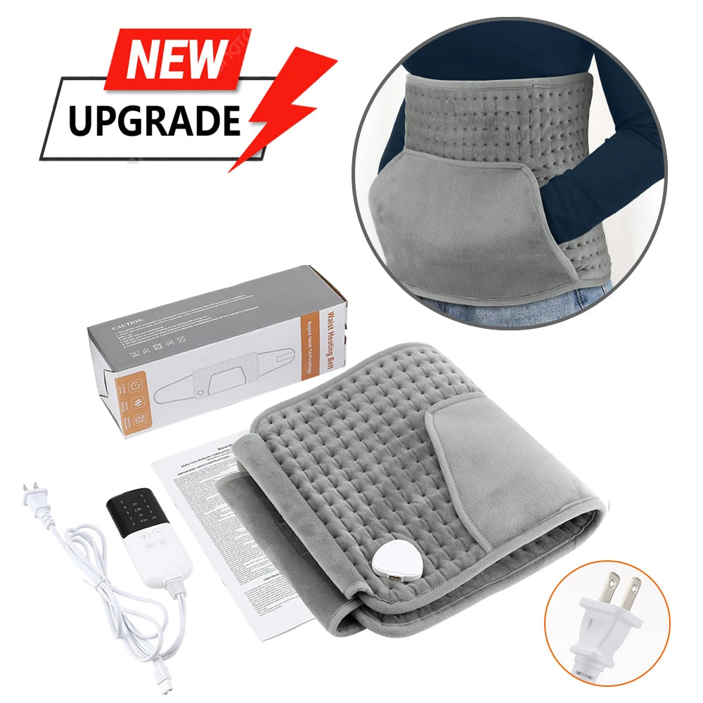 Electric Heating Waist Belt for Back Pain Relief and Winter Warming
