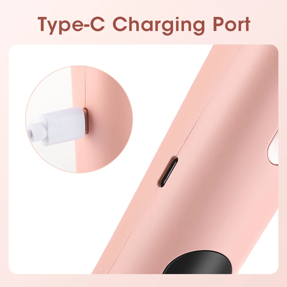 Waterproof Electric Shaver for Women with LED Display for Full Body Use - 14