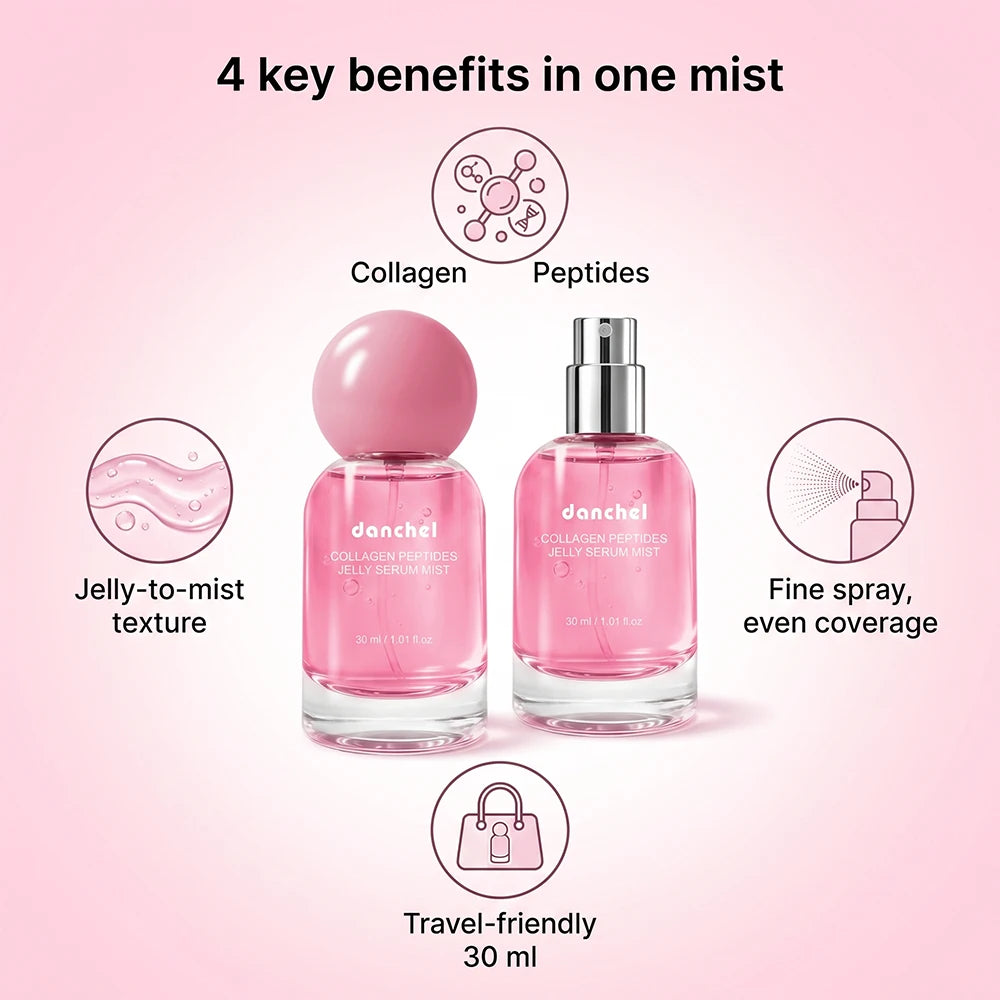 Collagen Peptides Jelly Serum Mist for Deep Hydration and Radiant Skin - 3