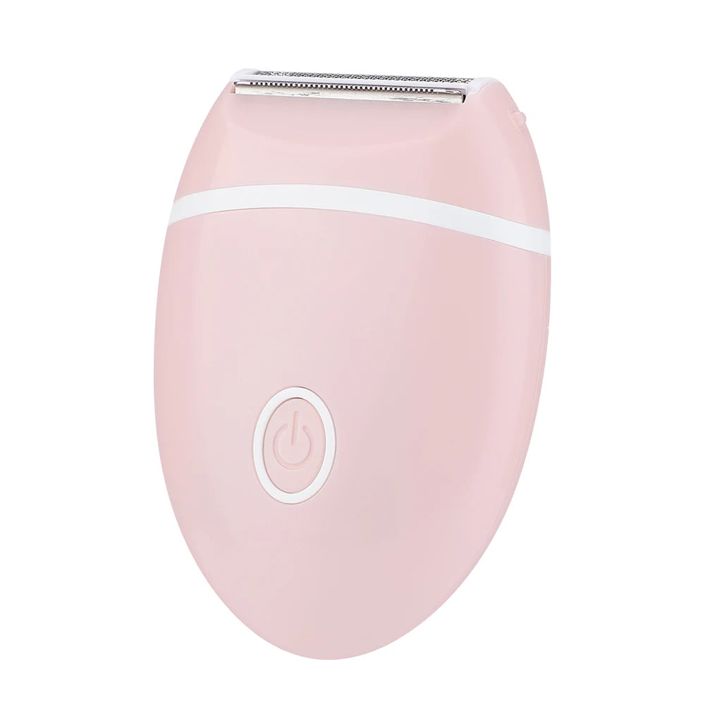 Compact 3-in-1 Electric Lady Shaver for Painless Full Body Hair Removal