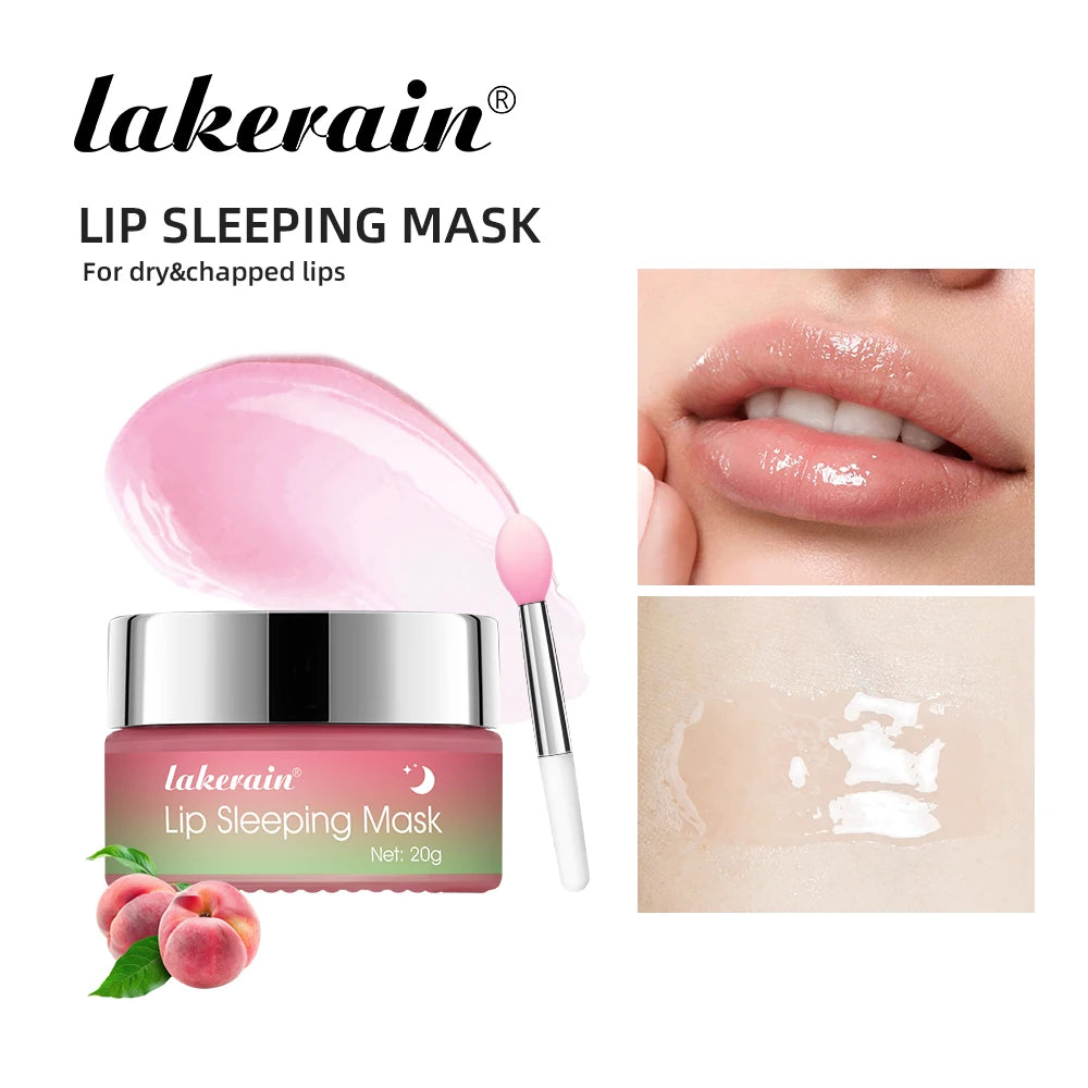 Dual-Color Hydrating Lip Sleeping Mask for Dry and Cracked Lips - 27