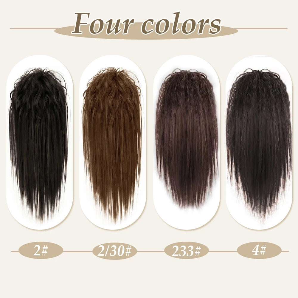 16-Inch Claw Clip Straight Ponytail Hair Extension