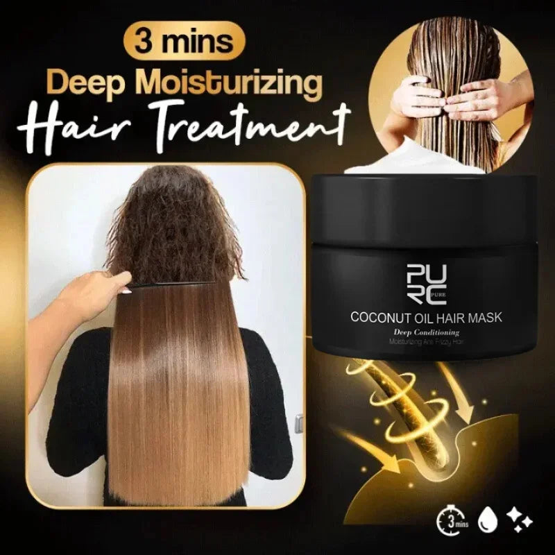 Deep Repair Collagen Hair Mask for Damaged Frizzy and Dry Hair - 4