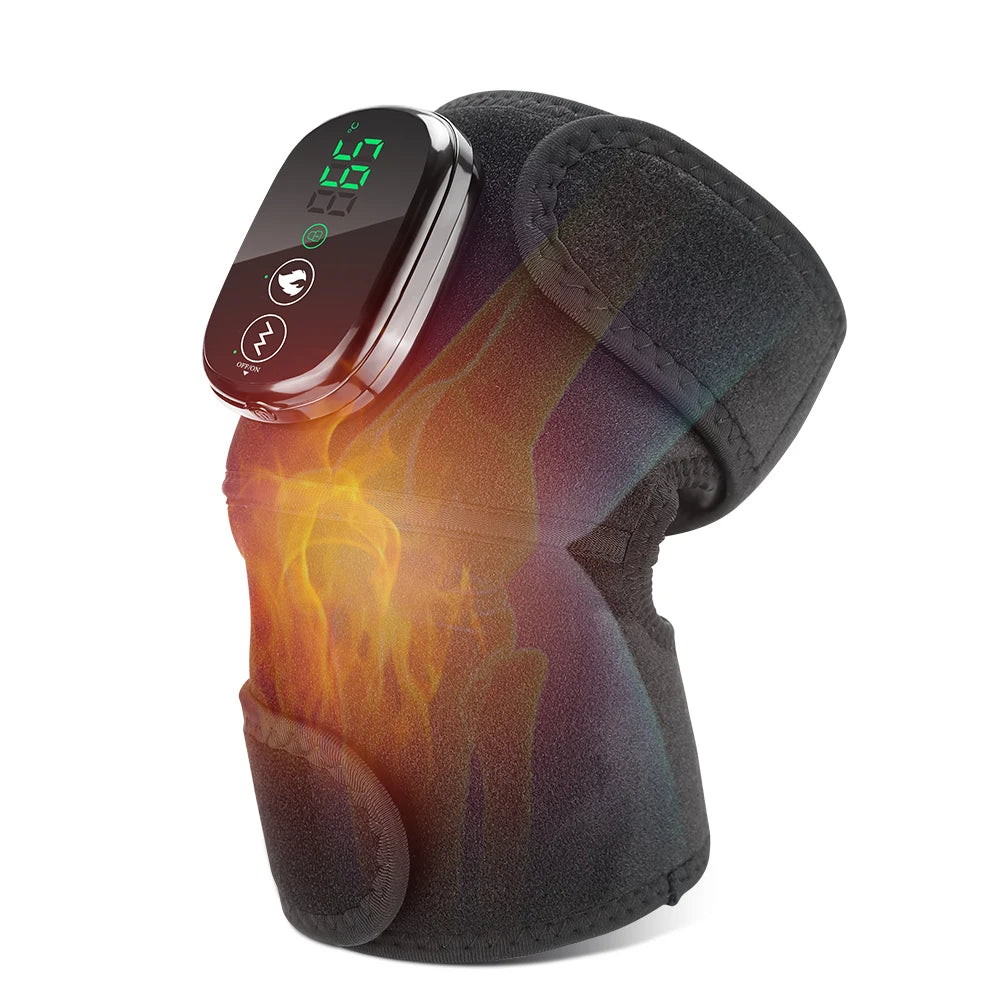 Heated Vibration Massager for Knee, Shoulder and Elbow Pain Relief