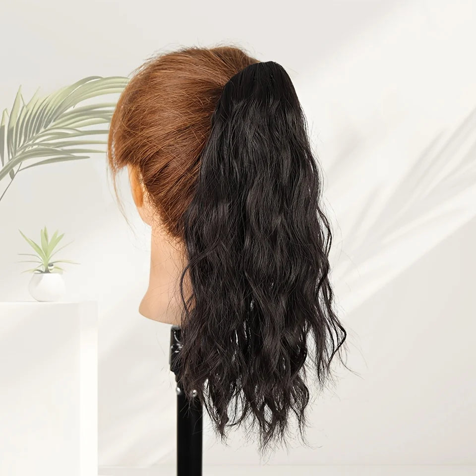 Wavy Claw Clip Ponytail Hair Extension for Daily Wear - 7