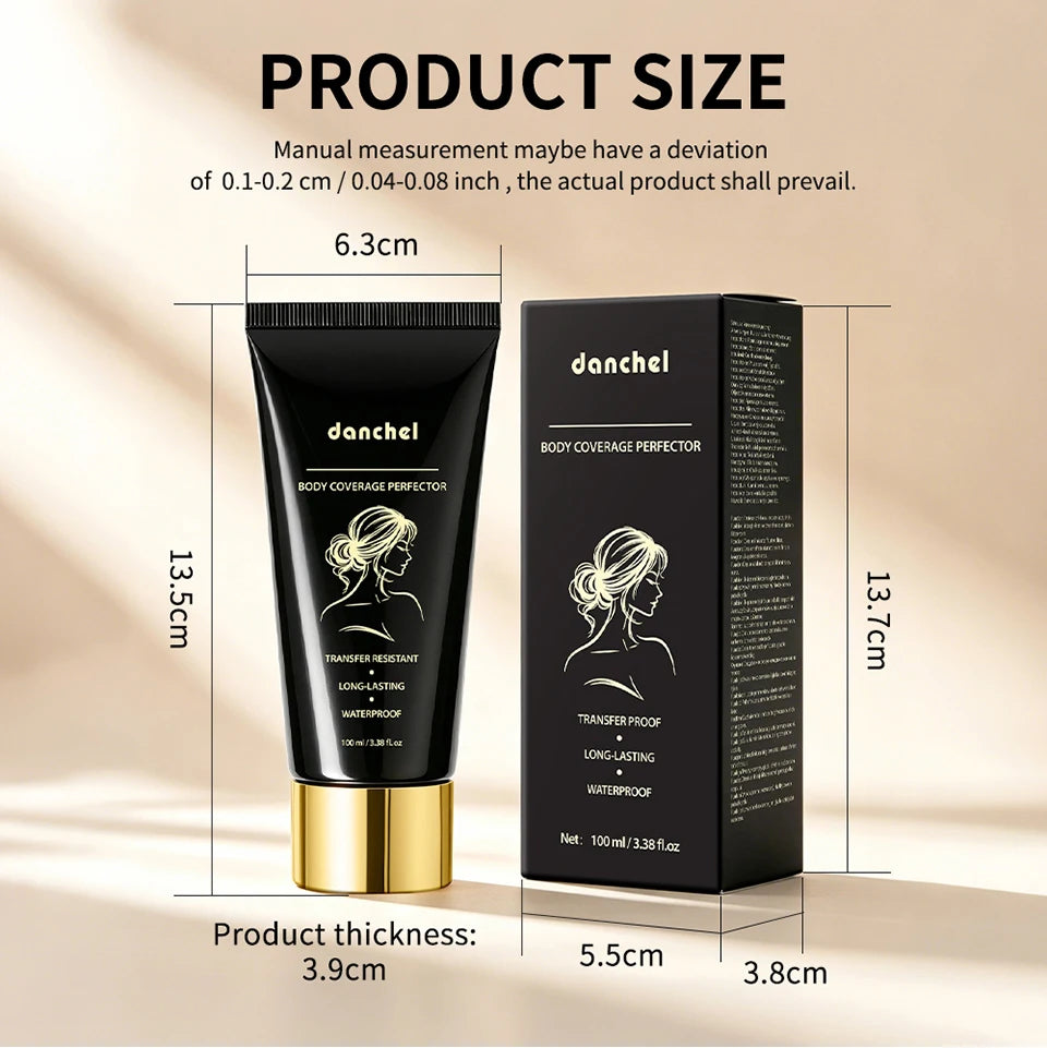 Waterproof Full Coverage Body Concealer for Tattoos Scars and Blemishes - 17