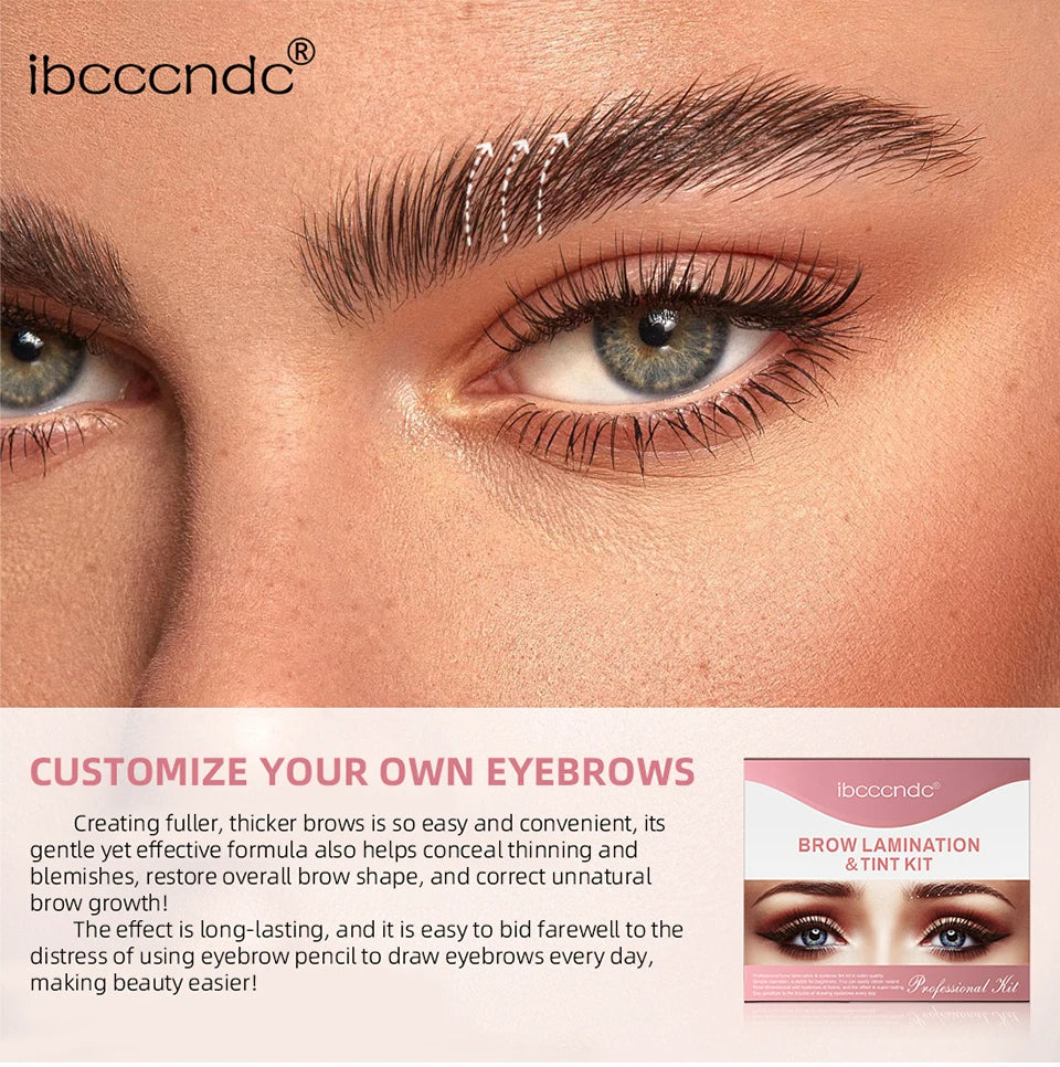 Professional Brow Lamination and Tinting Kit for Perfect Eyebrows