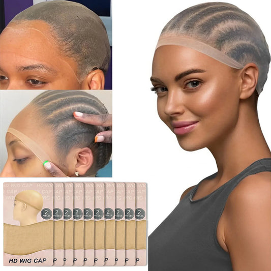 Breathable HD Lace Wig Caps for Seamless Natural Looks