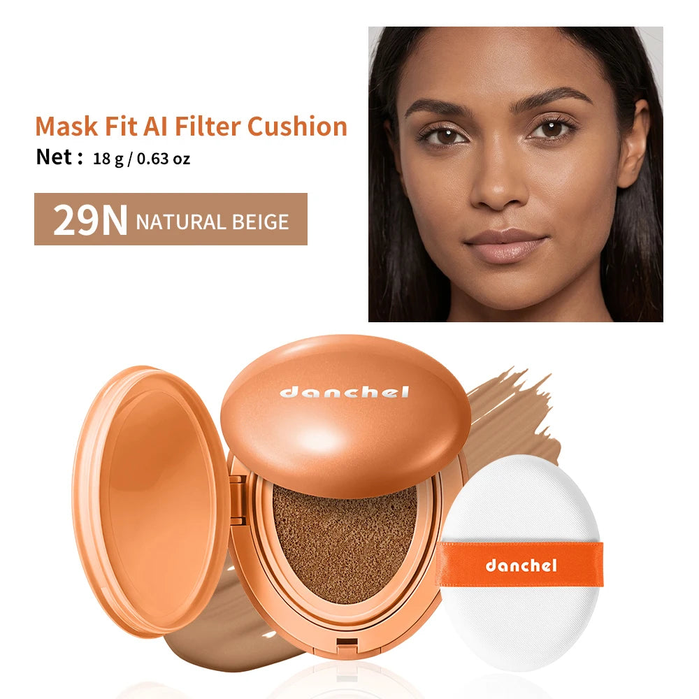 Waterproof Sunscreen Cushion Foundation for Flawless Semi-Matte Coverage
