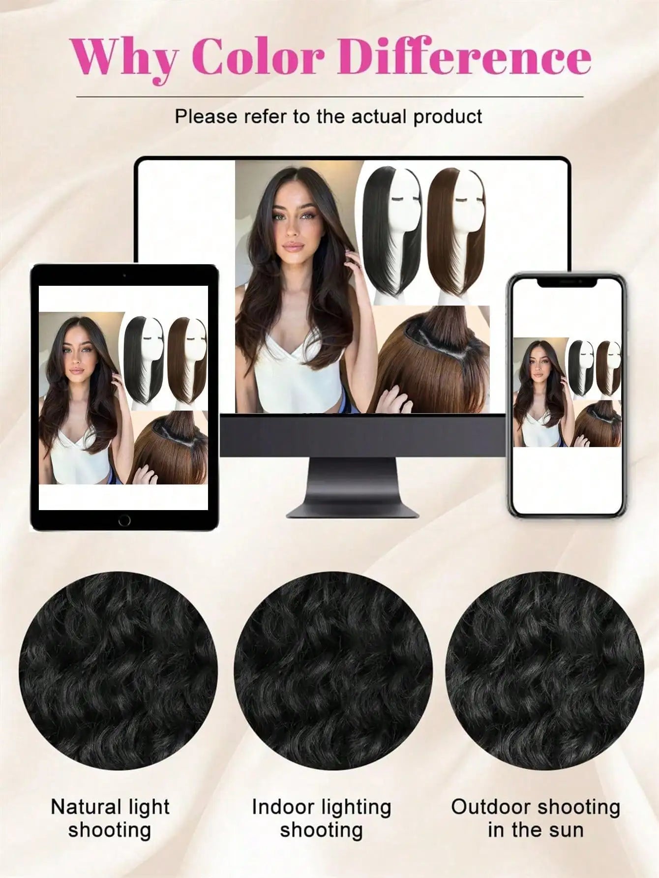U-Shaped Long Straight Clip-In Hair Extension for Volume - 11