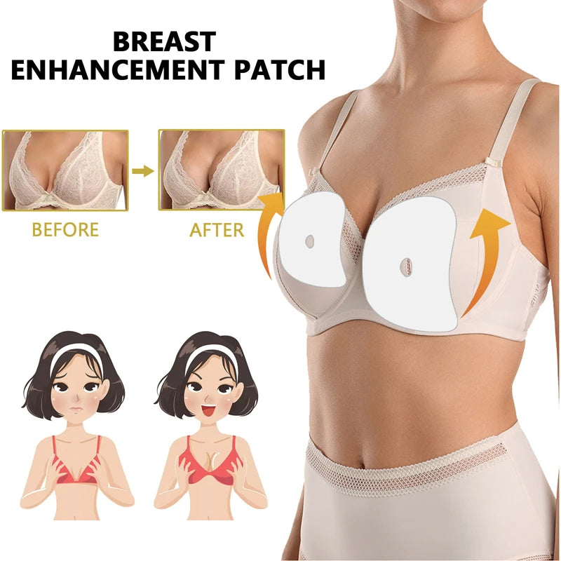 Ginger Infused Natural Breast Enhancement Lifting Patches