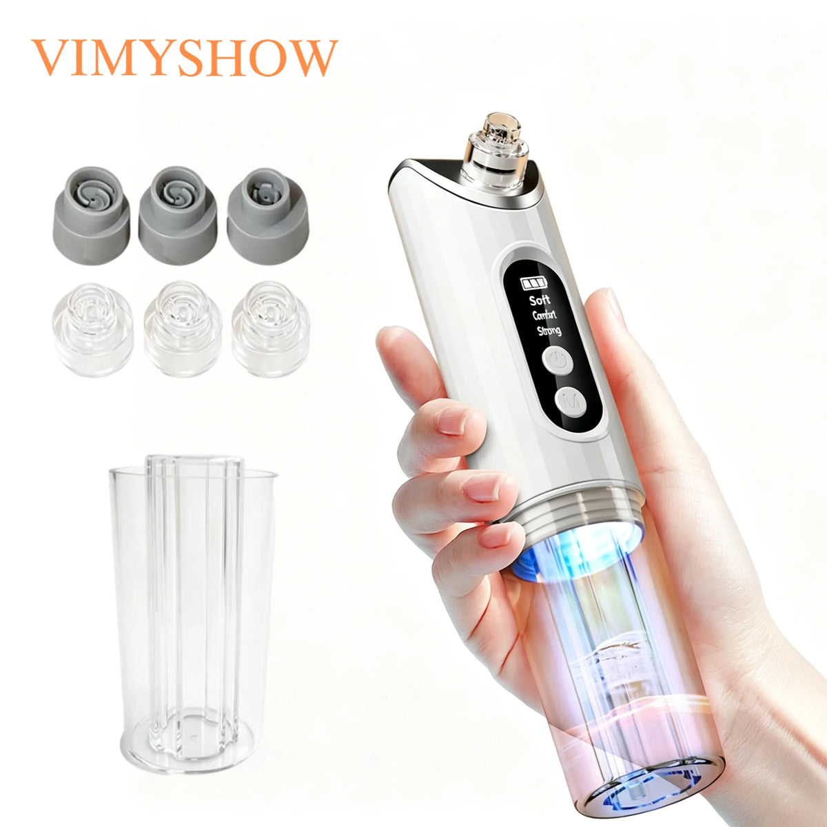 Electric Pore Vacuum and Blackhead Remover for Deep Facial Cleansing