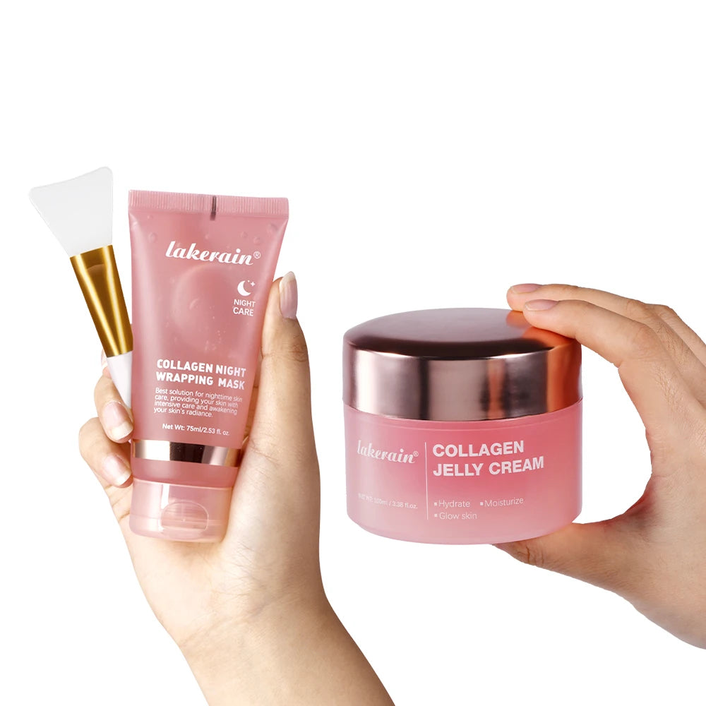 Collagen Overnight Wrapping Peel-Off Mask for Hydrating and Firming Skin