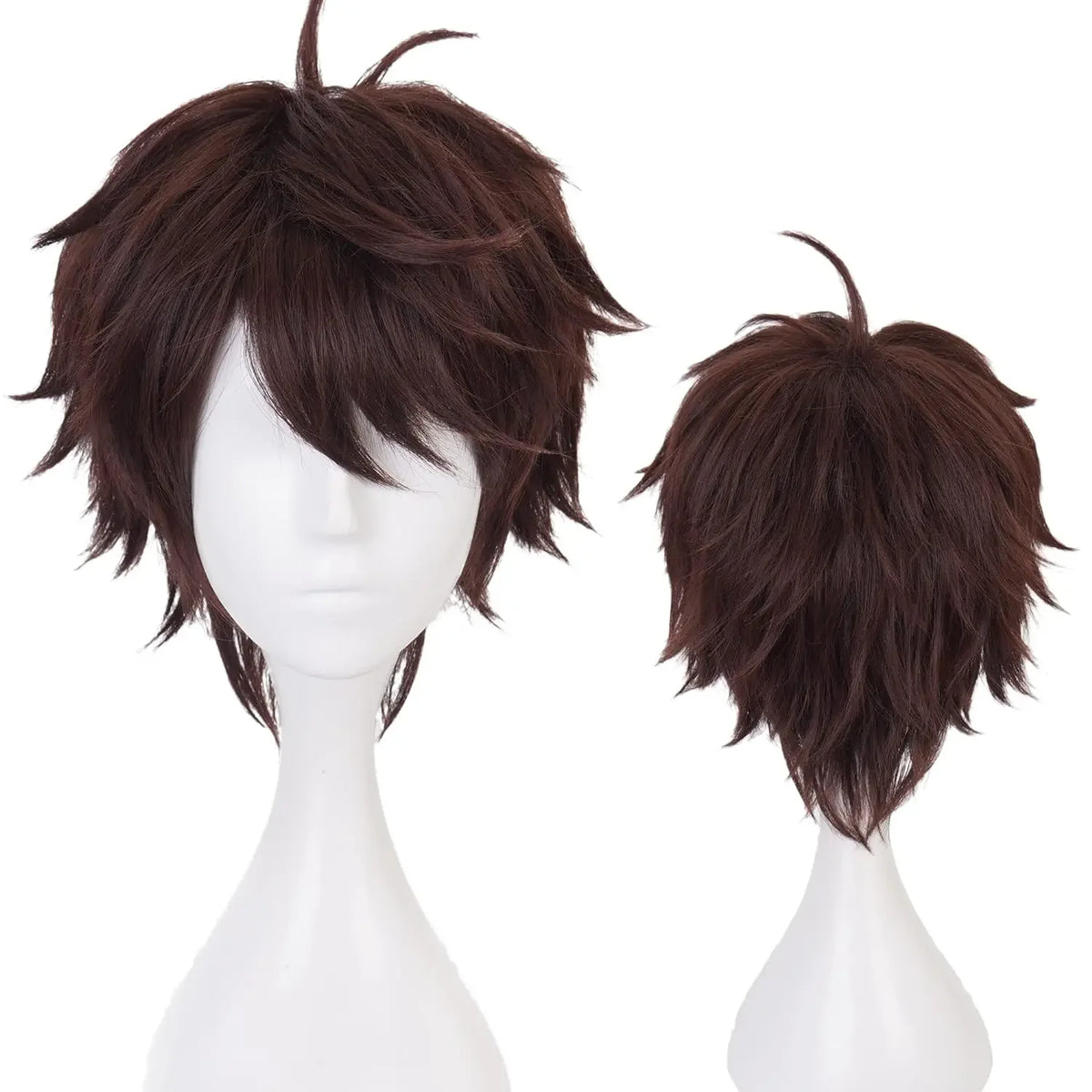 Short Brown Anime Character Cosplay Wig