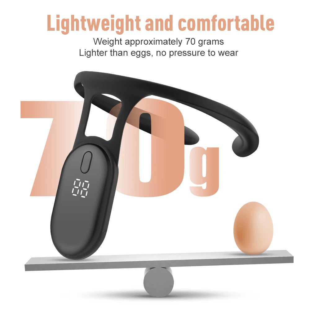 Intelligent Posture Corrector with LCD Display and Vibration Reminder - 23