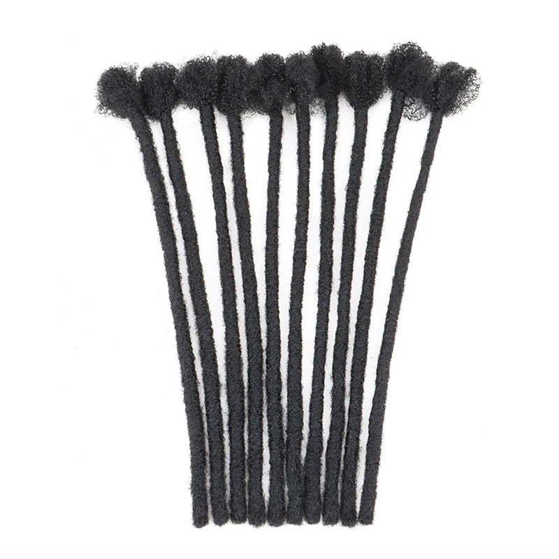 8-Inch Handmade Synthetic Dreadlock Extensions for Men and Women - 16