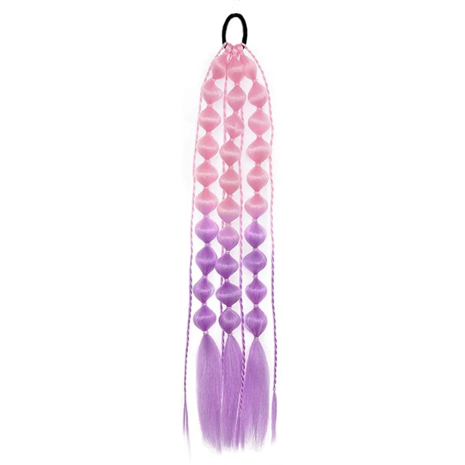 Colorful Bubble Braid Ponytail Extension for Instant Volume - 21