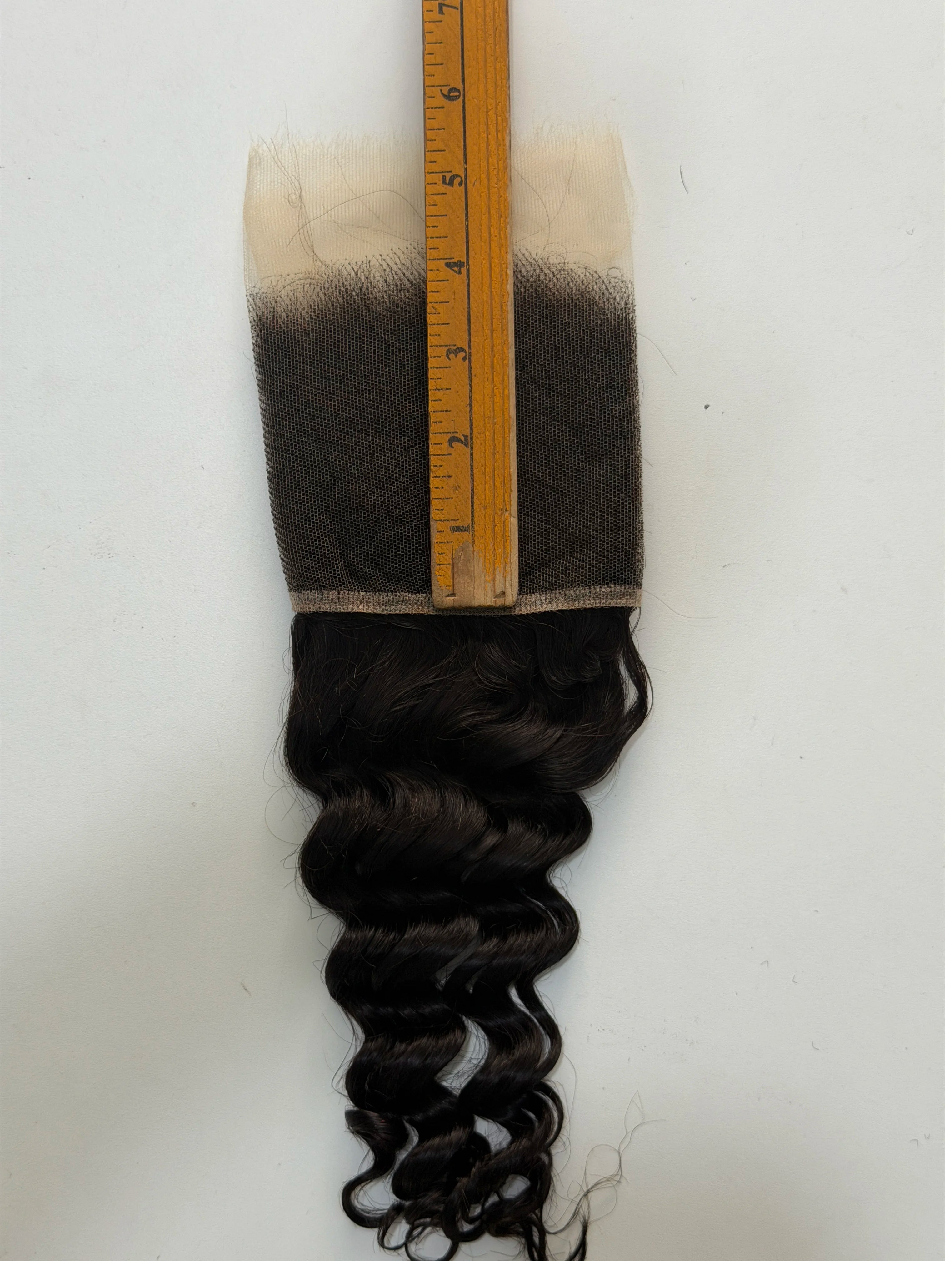 13x4 HD Lace Frontal Kinky Curly Human Hair Closure - 21