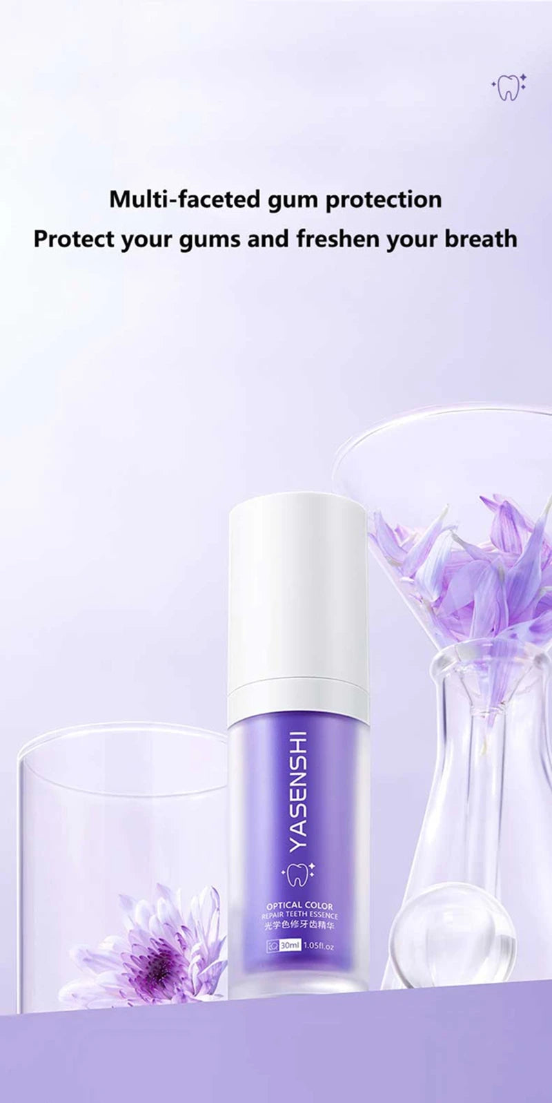 Deep Cleaning Whitening Toothpaste for Brighter Smiles and Fresh Breath